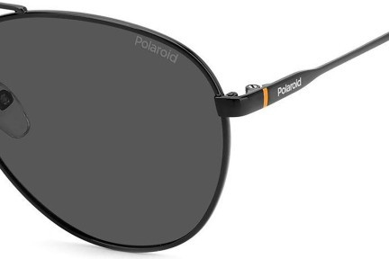 Zonnebril Polaroid PLD4142/G/S/X 807/M9 Polarized Pilot Zwart