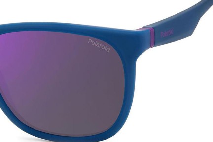 Zonnebril Polaroid PLD2140/S 802/MF Polarized Vierkant Blauw