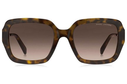 Zonnebril Marc Jacobs MARC652/S 086/HA Vierkant Havana