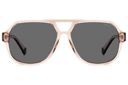 Zonnebril Polaroid PLD6193/S 35J/M9 Polarized Pilot Roze