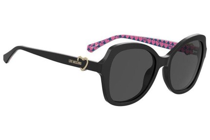 Zonnebril Love Moschino MOL059/S 807/IR Cat Eye Zwart