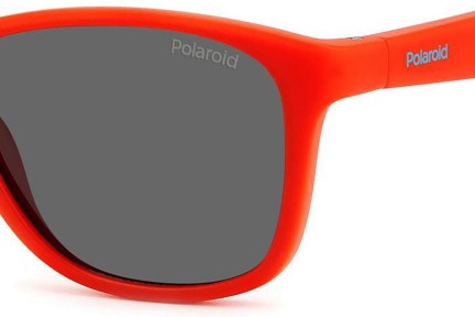 Zonnebril Polaroid Junior PLD8052/S IWK/M9 Polarized Vierkant Rood