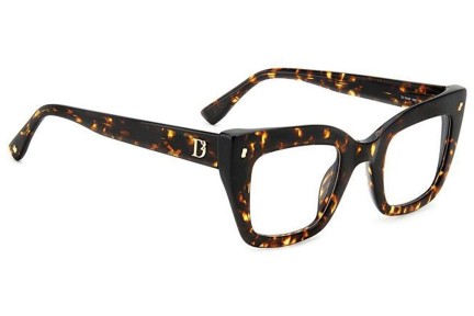 Brillen Dsquared2 D20099 086 Vierkant Havana