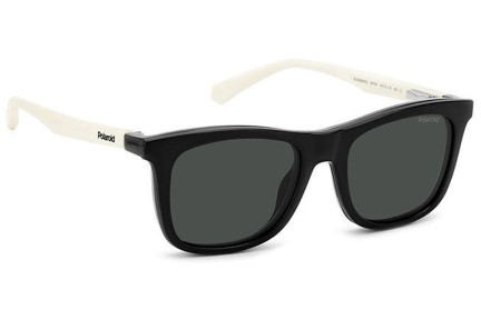 Brillen Polaroid Junior PLD8055/CS 9HT/M9 Polarized Vierkant Zwart