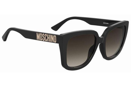 Zonnebril Moschino MOS146/S 807/HA Vierkant Zwart