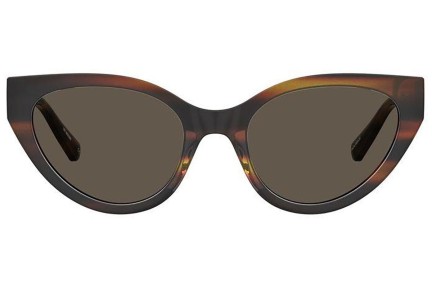 Zonnebril Love Moschino MOL064/S 05L/70 Cat Eye Havana