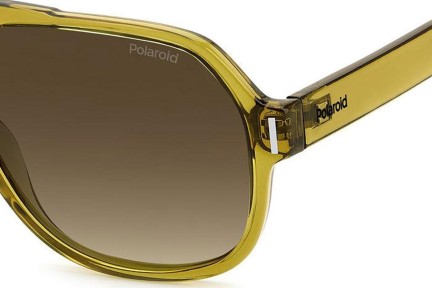 Zonnebril Polaroid PLD6193/S FMP/LA Polarized Pilot Geel