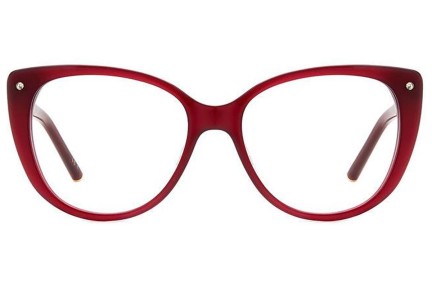 Brillen Carolina Herrera HER0150 LHF Cat Eye Rood