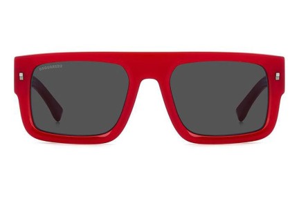 Zonnebril Dsquared2 ICON0008/S C9A/IR Vierkant Rood