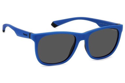 Zonnebril Polaroid PLD2140/S DOF/M9 Polarized Vierkant Blauw