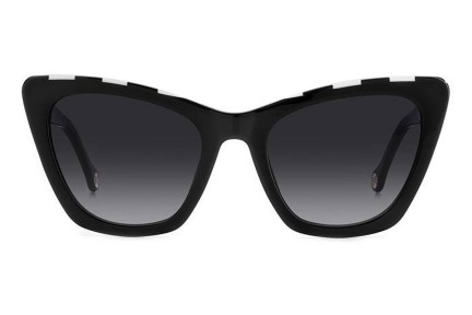 Zonnebril Carolina Herrera HER0129/S 80S/9O Cat Eye Zwart