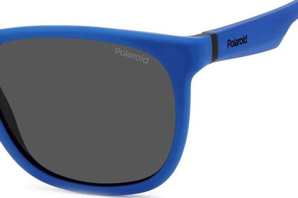 Zonnebril Polaroid PLD2140/S DOF/M9 Polarized Vierkant Blauw