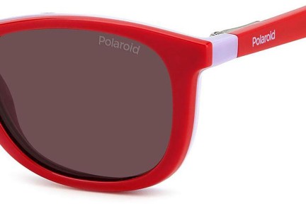 Brillen Polaroid Junior PLD8054/CS 7PR/KL Polarized Rechthoekige Paars