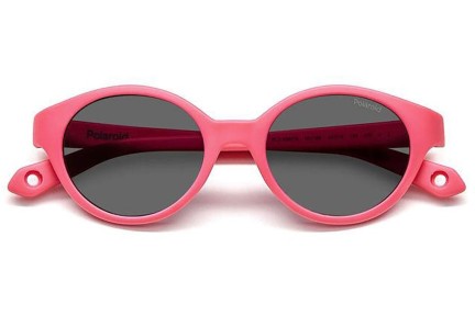 Zonnebril Polaroid Junior PLDK007/S MU1/M9 Polarized Ovaal Roze