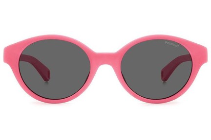 Zonnebril Polaroid Junior PLDK007/S MU1/M9 Polarized Ovaal Roze