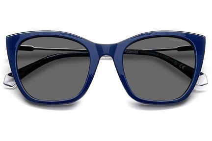 Zonnebril Polaroid PLD4144/S/X PJP/M9 Polarized Cat Eye Blauw