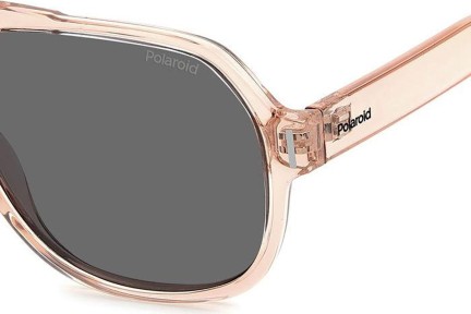 Zonnebril Polaroid PLD6193/S 35J/M9 Polarized Pilot Roze