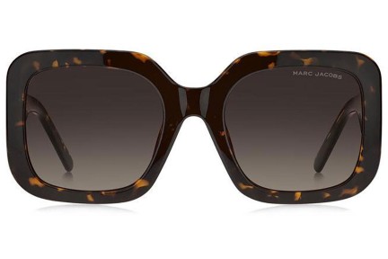 Zonnebril Marc Jacobs MARC647/S 086/HA Vierkant Havana