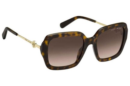 Zonnebril Marc Jacobs MARC652/S 086/HA Vierkant Havana