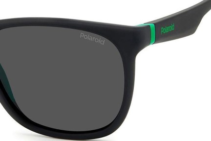 Zonnebril Polaroid PLD2140/S 3OL/M9 Polarized Vierkant Zwart