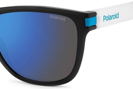 Zonnebril Polaroid PLD2138/S 0VK/5X Polarized Vierkant Zwart