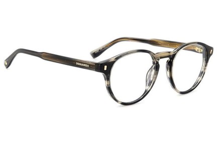 Brillen Dsquared2 D20080 2W8 Ronde Havana