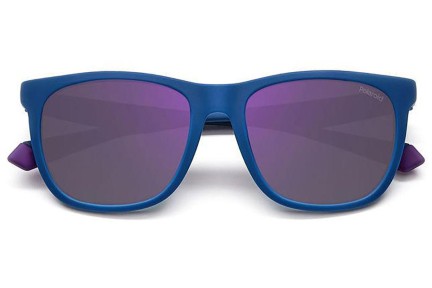 Zonnebril Polaroid PLD2140/S 802/MF Polarized Vierkant Blauw