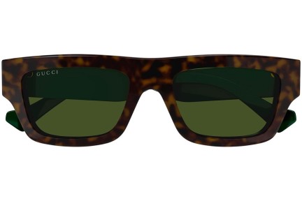 Zonnebril Gucci GG1301S 002 Rechthoekige Havana