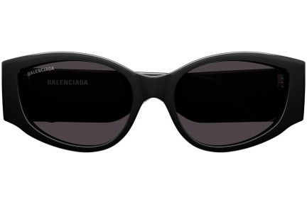 Zonnebril Balenciaga BB0258S 001 Rechthoekige Zwart