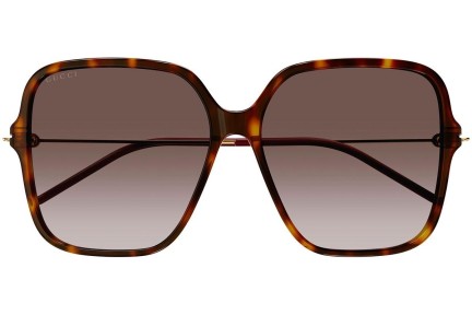 Zonnebril Gucci GG1267S 002 Oversize Havana