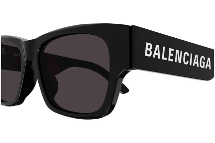 Zonnebril Balenciaga BB0262SA 001 Rechthoekige Zwart