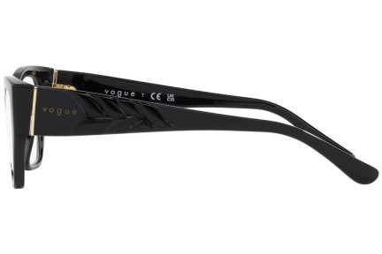 Brillen Vogue Eyewear VO5483 W44 Cat Eye Zwart