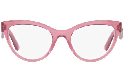 Brillen Dolce & Gabbana DG3372 3405 Cat Eye Roze