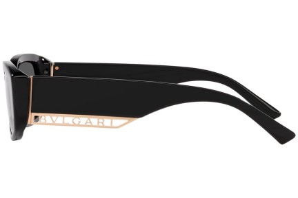 Zonnebril Bvlgari BV8259 501/T3 Polarized Rechthoekige Zwart