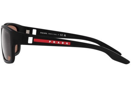 Zonnebril Prada Linea Rossa PS01WS 1BO50A Rechthoekige Zwart