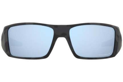 Zonnebril Oakley Heliostat OO9231-05 Polarized Rechthoekige Zwart