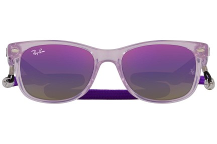 Zonnebril Ray-Ban Junior New Wayfarer Junior RJ9052S 7147B1 Vierkant Paars