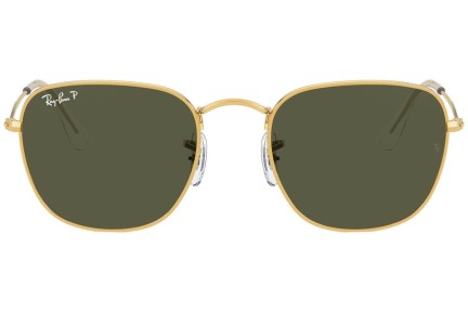 Zonnebril Ray-Ban Frank RB3857 919658 Polarized Vierkant Goud