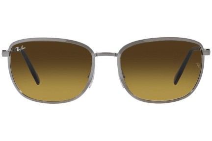 Zonnebril Ray-Ban RB3705 916785 Rechthoekige Zilver