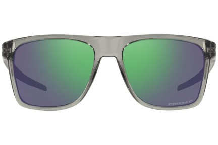 Zonnebril Oakley Leffingwell OO9100-10 Polarized Vierkant Grijs