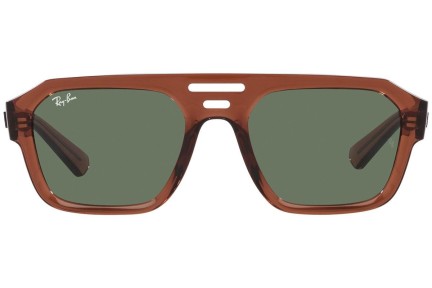 Zonnebril Ray-Ban Corrigan RB4397 667882 Flat Top Bruin