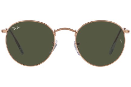 Zonnebril Ray-Ban Round Metal RB3447 920231 Ronde Bruin