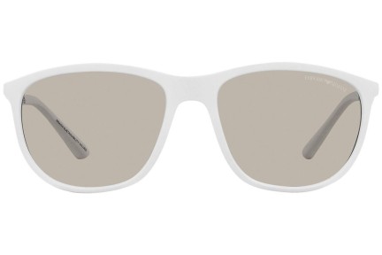 Zonnebril Emporio Armani EA4201 5344/3 Ronde Wit