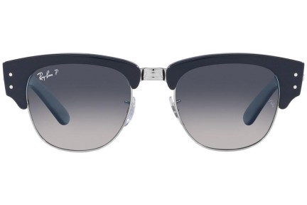 Zonnebril Ray-Ban Mega Clubmaster RB0316S 136678 Browline Blauw