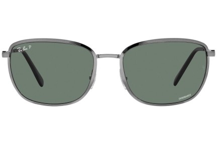 Zonnebril Ray-Ban RB3705 004/O9 Rechthoekige Zilver