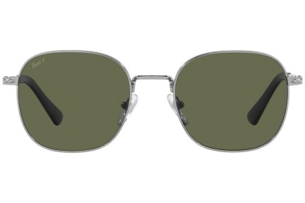 Zonnebril Persol PO1009S 513/58 Polarized Rechthoekige Zilver