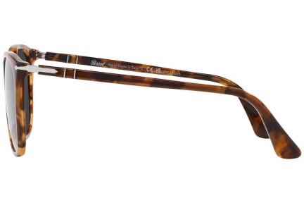 Zonnebril Persol PO3316S 110248 Polarized Vierkant Havana