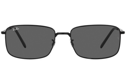 Zonnebril Ray-Ban RB3717 002/B1 Rechthoekige Zwart