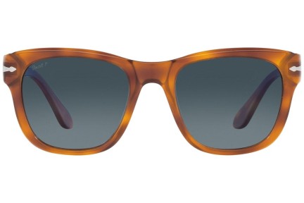 Zonnebril Persol PO3313S 96/S3 Polarized Vierkant Havana