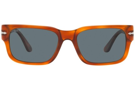 Zonnebril Persol PO3315S 96/3R Polarized Rechthoekige Havana